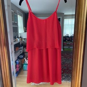 Parker Pleated cocktail dress